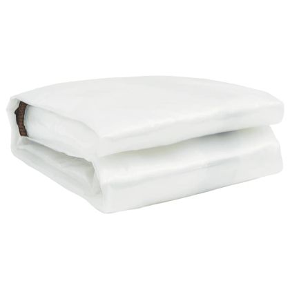 Прозрачен брезент с капси 12x12 m Полиетилен