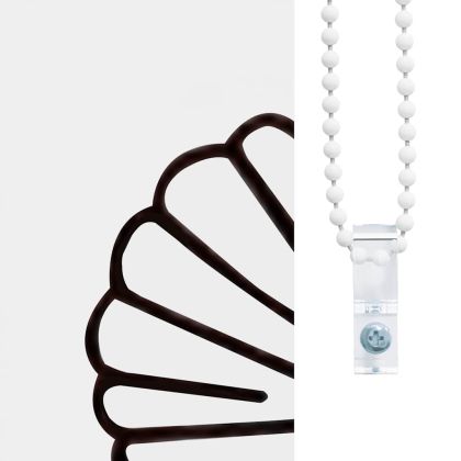 Ролетна щора за баня 80x240 см Ширина на плата 76 см