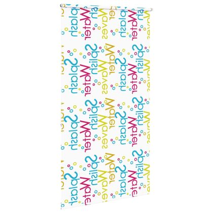 Душ ролетна щора 130x240 см Ширина на плата 126 см