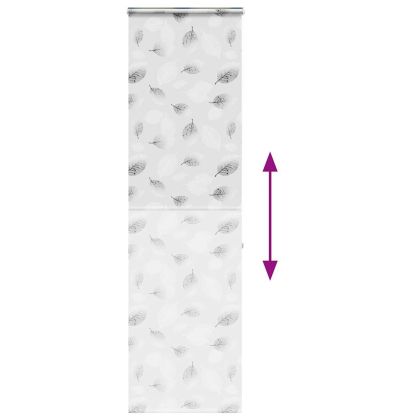 Ролетна щора за душ с касета 60x240 см Ширина на плата 56 см