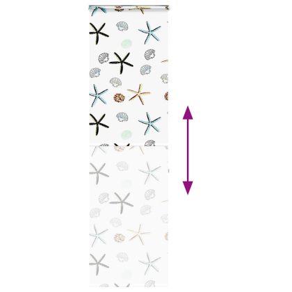 Ролетна щора за душ с касета 70x240 см Ширина на плата 66 см