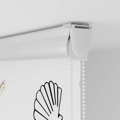 Ролетна щора за душ с касета 70x240 см Ширина на плата 66 см