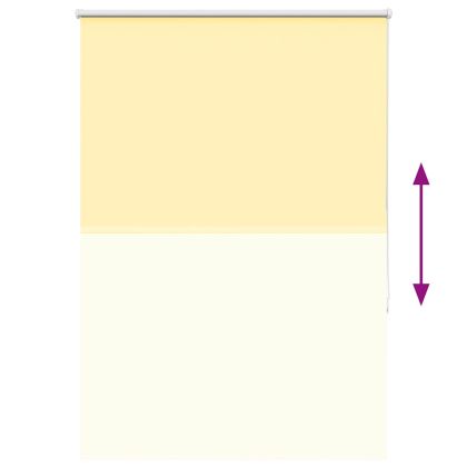 Ролетна щора Blackout жълт 105x150 см Ширина на плата 100,7см