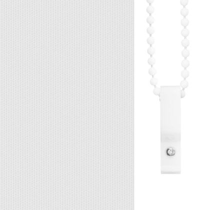 Ролкова щора Blackout бял 135x150 см Ширина на плата 131,6 см