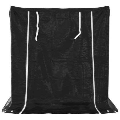 vidaxL Стойка за дърва за огрев с дъждобран, 100,5x80,5x110,5 см