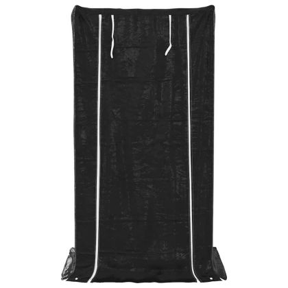 vidaxL Стойка за дърва за огрев с дъждобран, 100x80x200 см