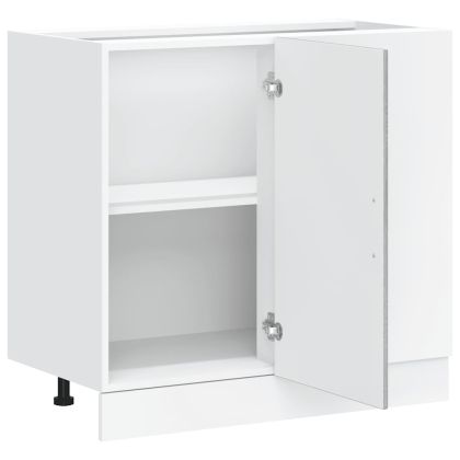 Долен шкаф за мивка "Lyon" сив, инженерно дърво сонома