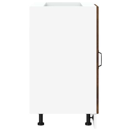 Долен кухненски шкаф, Lucca, опушен дъб, инженерно дърво