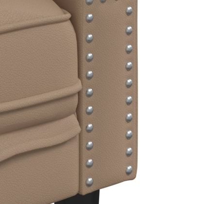 Диван Chesterfield с 2 седалки от kunstnahast капучино