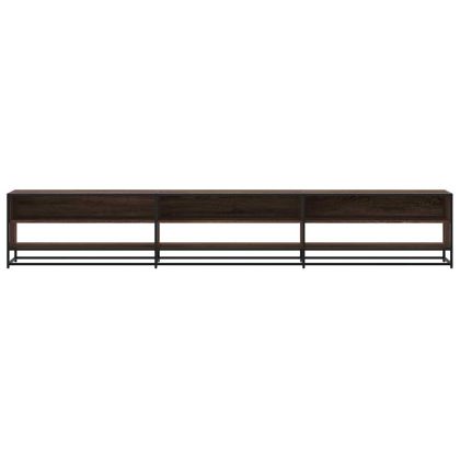 ТB шкаф, кафяв дъб, 270x40x46 см, инженерно дърво