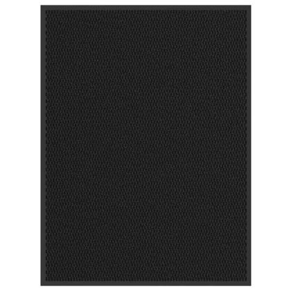 Изтривалка, черна, 80х120 см