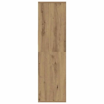 Библиотека, дъб артизан, 34x31x112 см, инженерно дърво