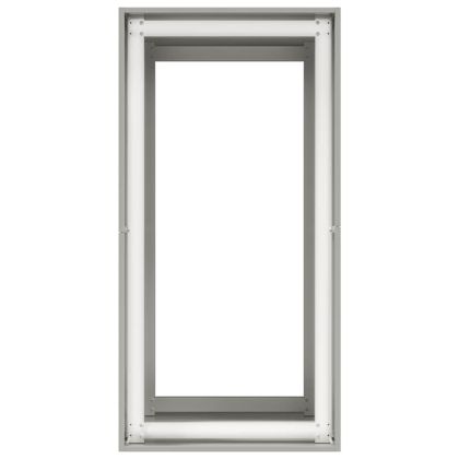 Кашпа, 40x80x80 см, неръждаема стомана