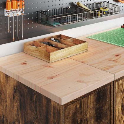 Гаражен шкаф за съхранение, опушен дъб, 30x51x85 см, бор масив