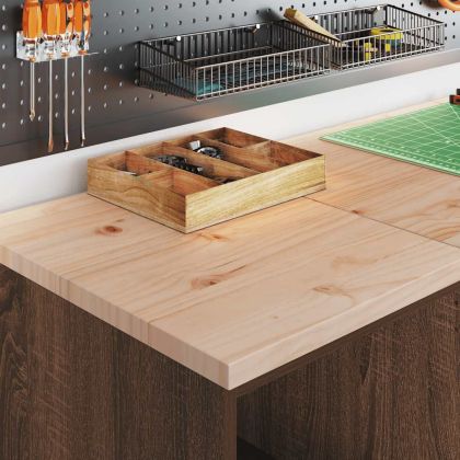 Гаражен шкаф за съхранение, кафяв дъб, 40x51x85 см, бор масив