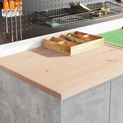 Гаражен шкаф за съхранение, бетонно сив, 60x51x85 см, бор масив