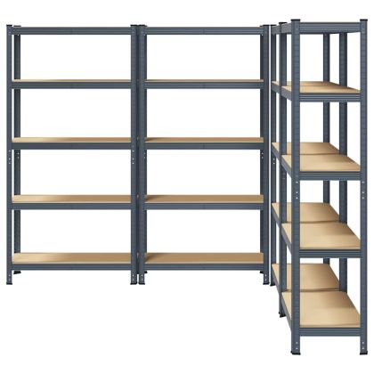 5-слойни рафтове за съхранение 4 бр.