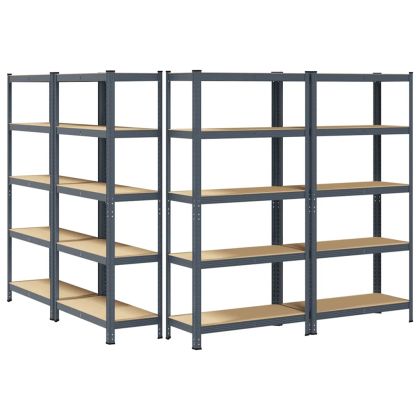 5-слойни рафтове за съхранение 4 бр.