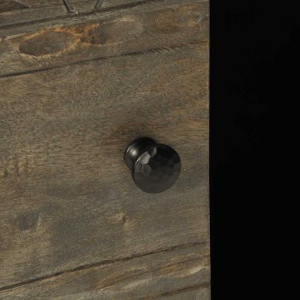 Масичка за кафе Светло сиво 100x54x40cm Масивна дървесина Манго