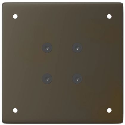 Крака за бар маса, 4 бр., естествена стомана, 100-102 см, стомана