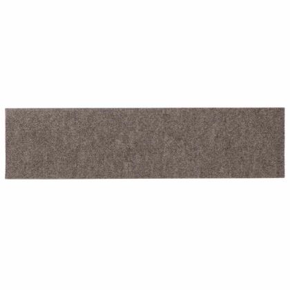 Изтривалки за стълби, самозалепващи се, 30 бр., 76x20 см, бежови, правоъгълни