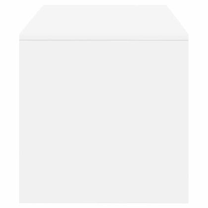 ТВ шкаф, бял, 80x40x40 см, ПДЧ