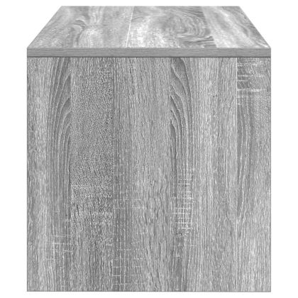 ТВ шкаф, сив сонома, 80x40x40 см, инженерно дърво