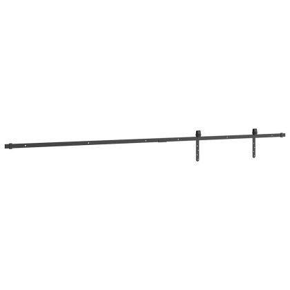 Комплект плъзгащи се врати за шкафове 213 см въглеродна стомана