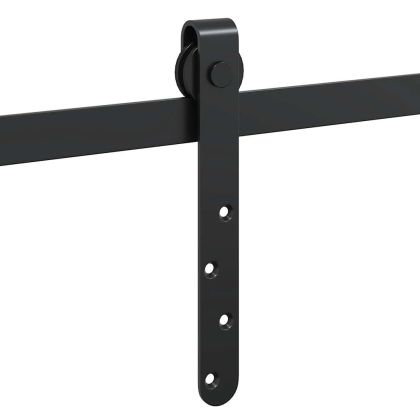 Комплект плъзгащи се врати за шкафове 213 см въглеродна стомана