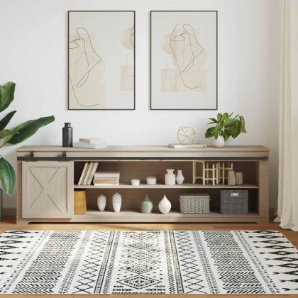 Комплект плъзгащи се врати за шкафове 213 см въглеродна стомана