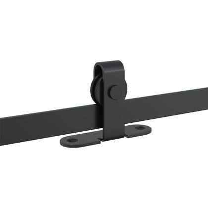 Комплект плъзгащи се врати за шкафове 213 см въглеродна стомана