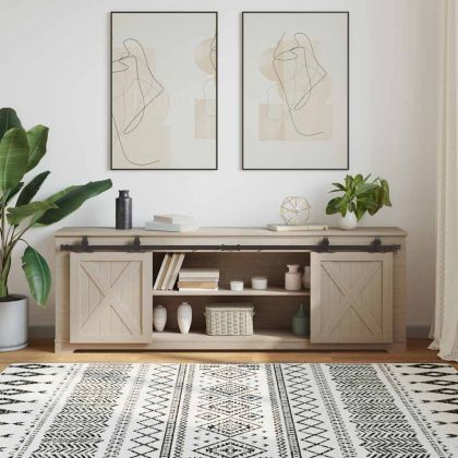 Комплект за плъзгащи се врати за шкафове въглеродна стомана