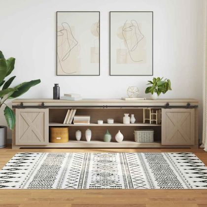 Комплект плъзгащи се врати за шкафове 244 см въглеродна стомана