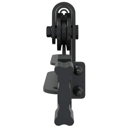 Комплект плъзгащи се врати за шкафове 244 см въглеродна стомана