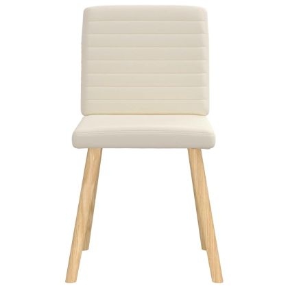 Трапезни столове, 2 бр, лен