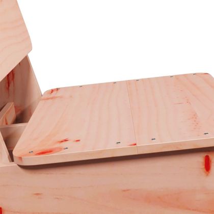 Градински столове 2 бр. 60x64x70,5 cm Масивна дървесина Douglas