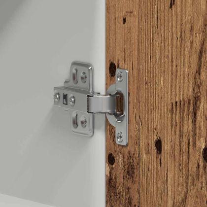 Кухненски стенен шкаф "Lyon", старо дърво, 60x31x60 см, инженерно дърво