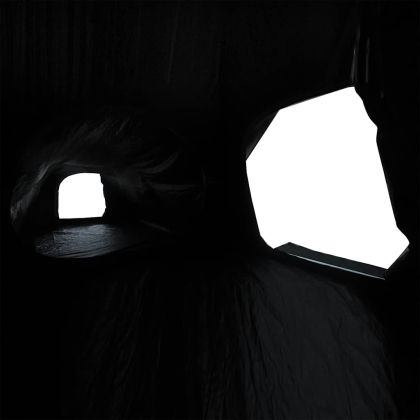 Палатка за къмпинг за 5 души Бяла затъмнена тъкан Водоустойчива