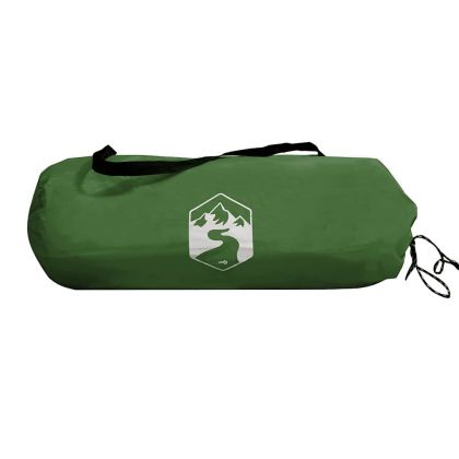 Camping Windbreak Green 490x123 cm Водоустойчив