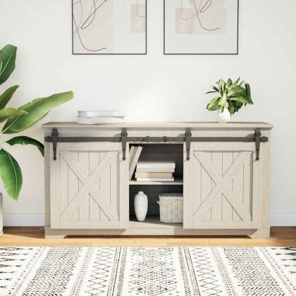 Комплект плъзгащи се врати за шкафове 122 см въглеродна стомана