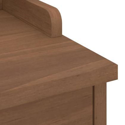 vidaXLL Пейка за антре SANDNES 45x40x50 cm масивна дървесина бор