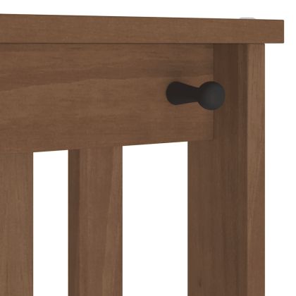 vidaXLL Дърво за антре SANDNES 45x40x159,5 cm масивна дървесина бор