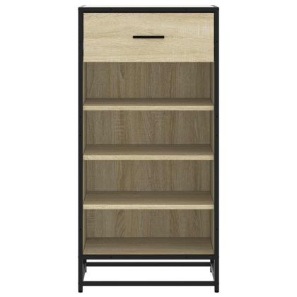 Стелаж за обувки Сонома дъб 48x38x97,5 cm Инженерна дървесина