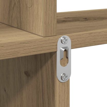 стенна етажерка Artisan Oak 80x15x78,5 cm инженерна дървесина