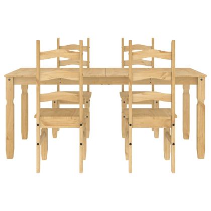 Трапезен комплект от 5 части Panama, бор масив