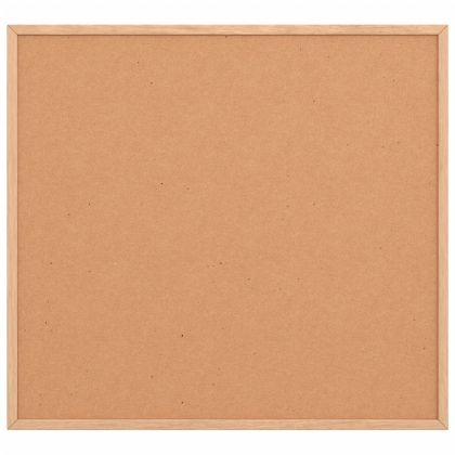 Коркова дъска с рамка от масивна борова дървесина 60x55 см