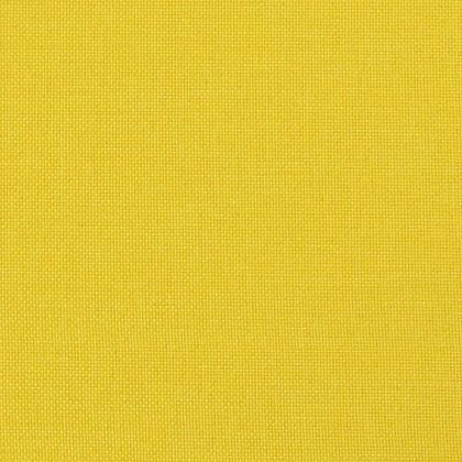 Люлеещ се стол с табуретка за крака Светложълта тъкан