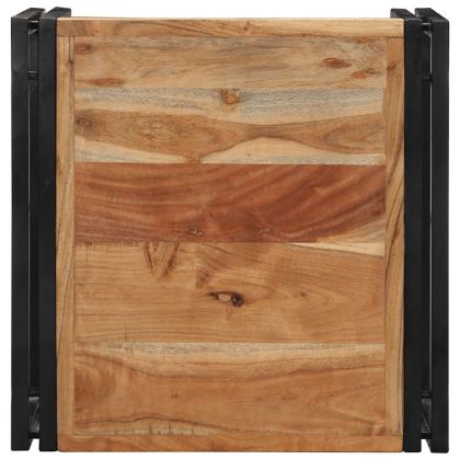 масичка за кафе 50x50x35 cm масивна дървесина акация