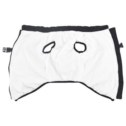 Кучешко палто ремък Водоустойчиво светлоотразително морско L48