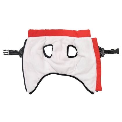 Кучешко палто ремък Водоустойчиво светлоотразително червено L36